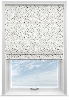 Confetti, Popcorn - Twist&Fit Roman Blind